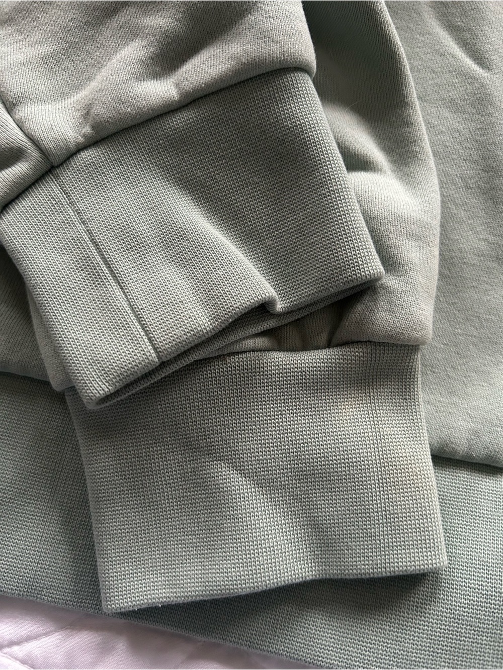 Wind River Crewneck Sweatshirt Landscape Graphic Sage Green Size M - Picture 7 of 14